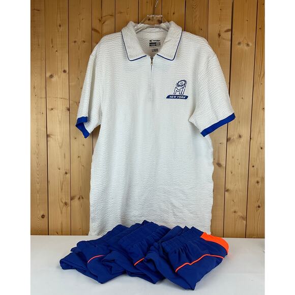 Performax MI New York Major League Cricket Team Apparel, White and Blue - Size L - Picture 1 of 9
